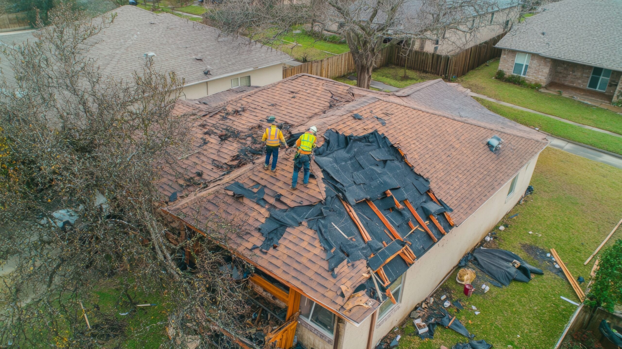 damaged-roof-repair-progress-scaled